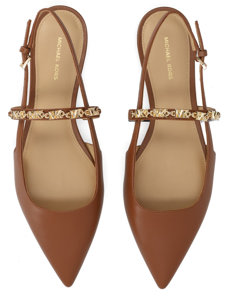 Michael Kors Flat Shoes - Brown | a12672ecb197c291b8d8d1743305d0d31796e8c9