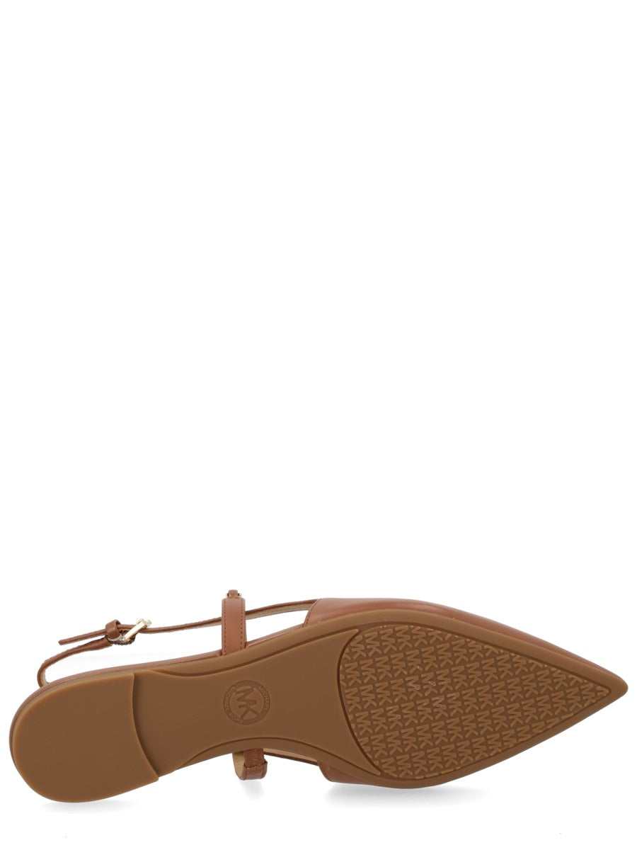 Michael Kors Flat Shoes - Brown | 999f03e716ad13408812b156257f74cb51477f96