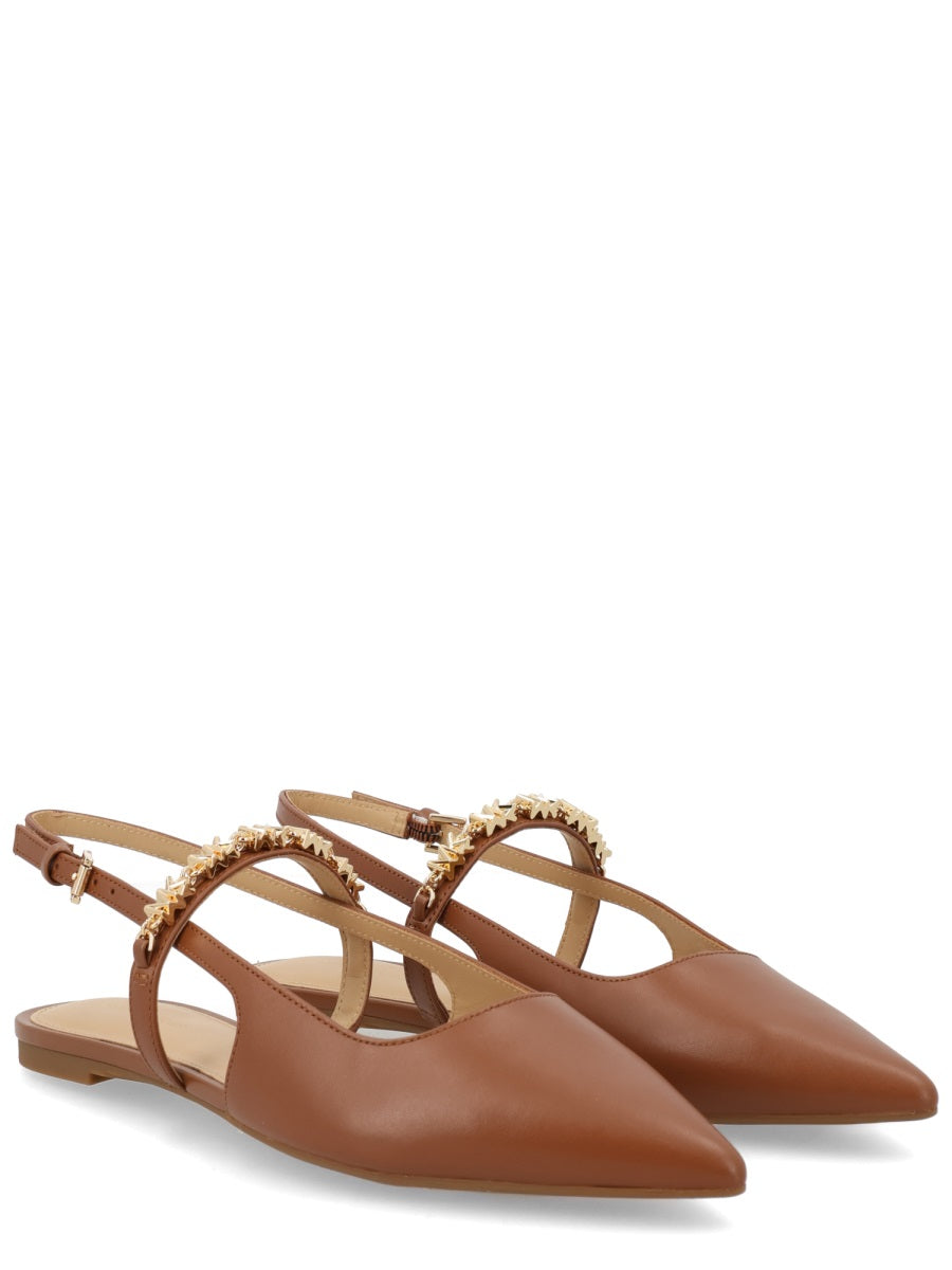 Michael Kors Flat Shoes - Brown | c4aafd040a9998d3d7e283bee6738fa245e819b9