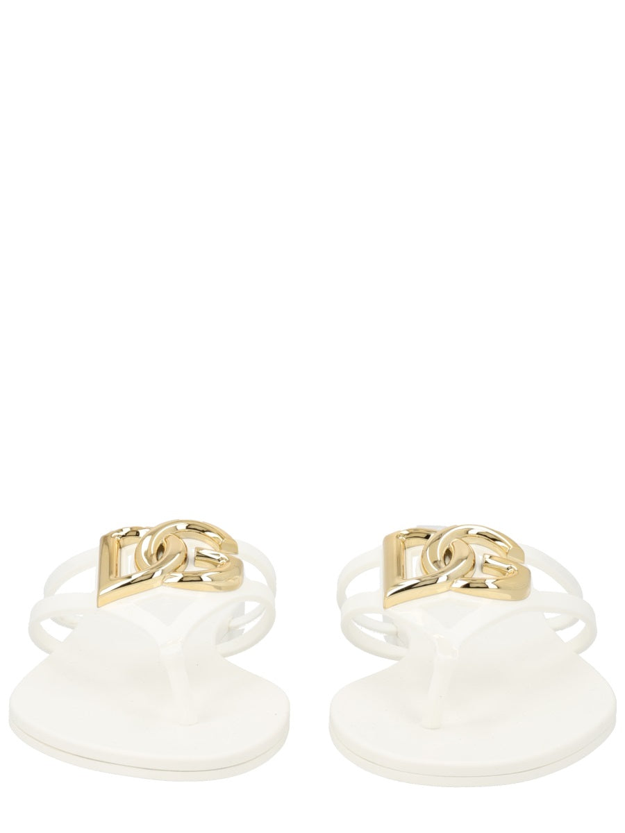 Dolce & Gabbana Sandals - White | d9ddb27294421eae6dc0ab2f727f1bbf395e6fc2