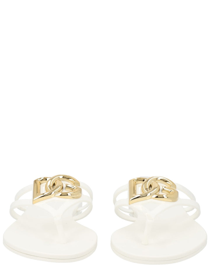 Dolce & Gabbana Sandals - White | d9ddb27294421eae6dc0ab2f727f1bbf395e6fc2