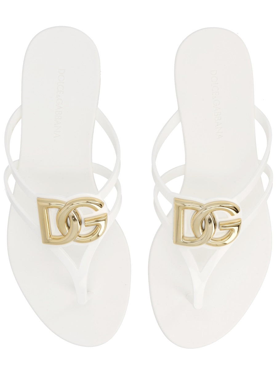 Dolce & Gabbana Sandals - White | 7a542628175a4a574570723ed7cac86d9ea4e64d