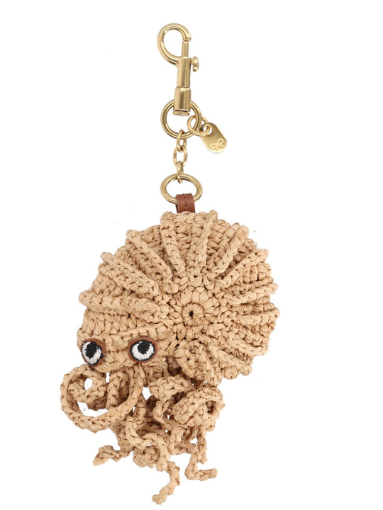 "Hermit Crab" Keychain Charm