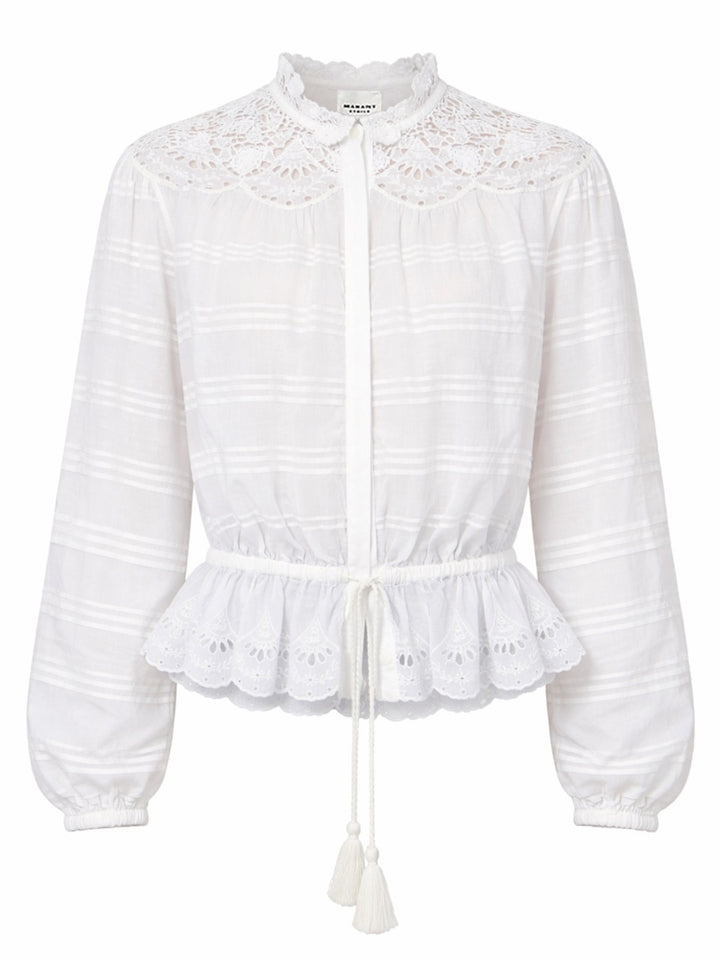Isabel Marant Etoile Shirts - White | f73db283146b5ebdad27a228e993ae4d59244308