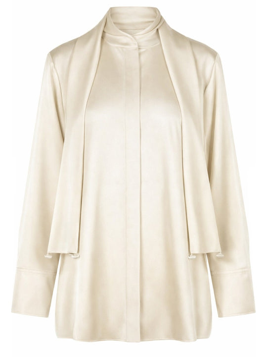 "132" Shirt With Bow