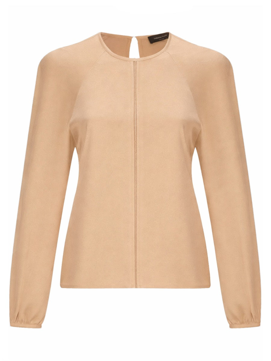 Fabiana Filippi Tops - Beige | e6fb3a2f63b0b24b50cf06509a70477a7a3f0514