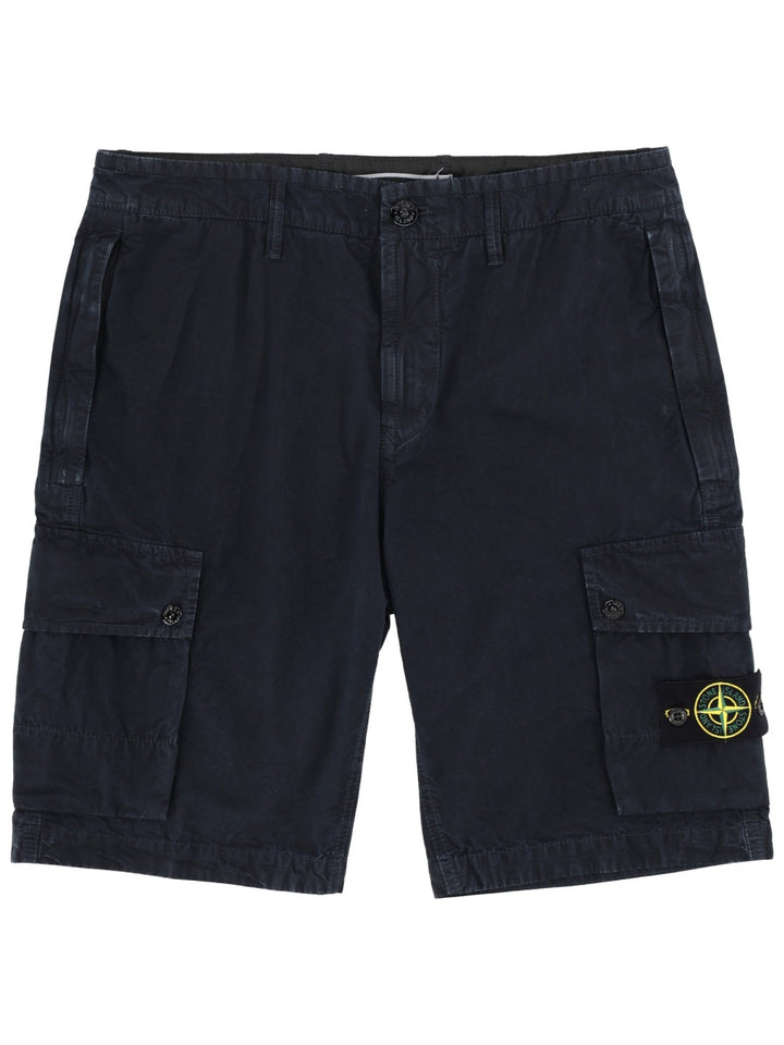 Stone Island Shorts - Blue | 429ad0ed1f06a74490c93cdb48342efd03a0e615