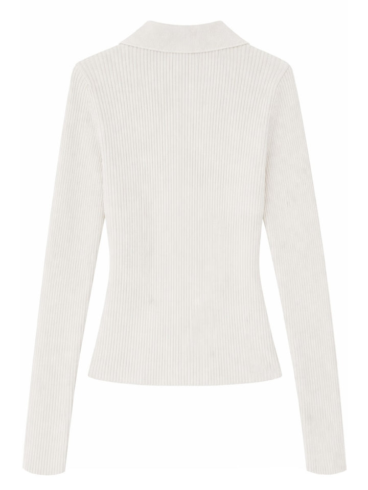 Ganni Sweaters - Ivory | d528ce65f2355f04336ceb76fc6443a0712f79ea