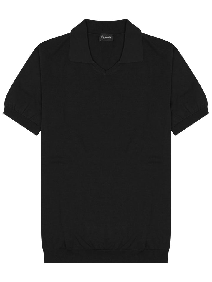 Drumohr Polo - Black | 22e33d4acf91a66e01feb9247681e2f3063ccc12