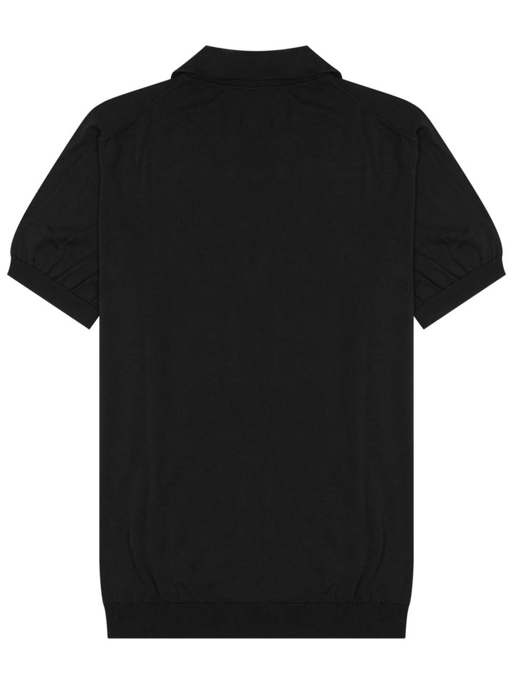 Drumohr Polo - Black | 1004a446c6a55b81f652d7406b5bbf0a00aabae8