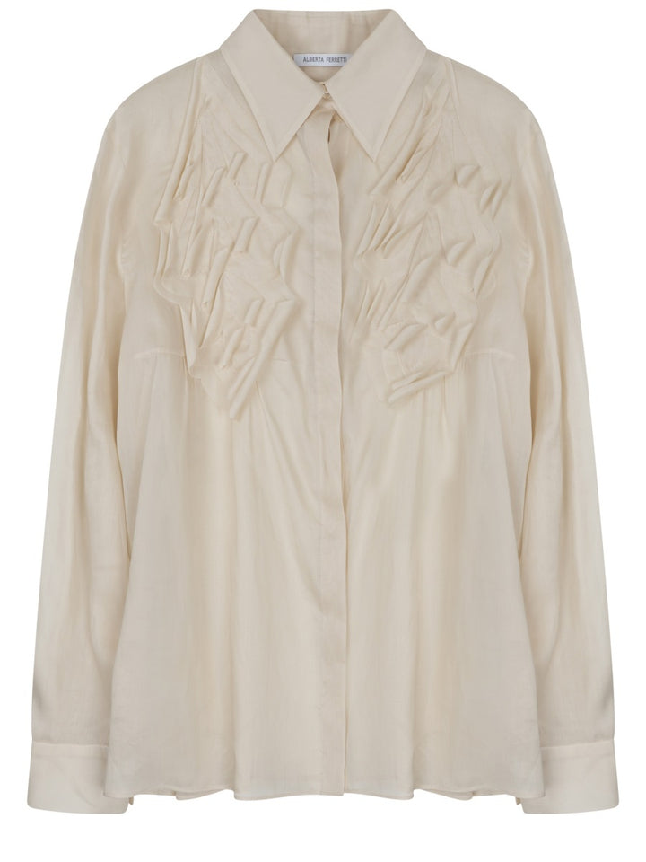 Alberta Ferretti Shirts - Beige | 42490dd12b482a3262dd898c734ea1cd9d373c0f