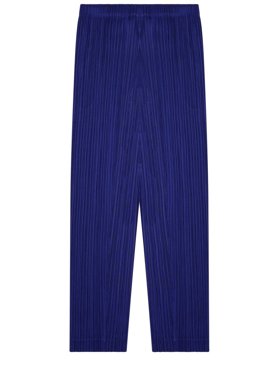 Pleats Please Issey Miyake Pants - Blue | e1c77cc9173bbe90aa0da271ff2a3979fc37e148