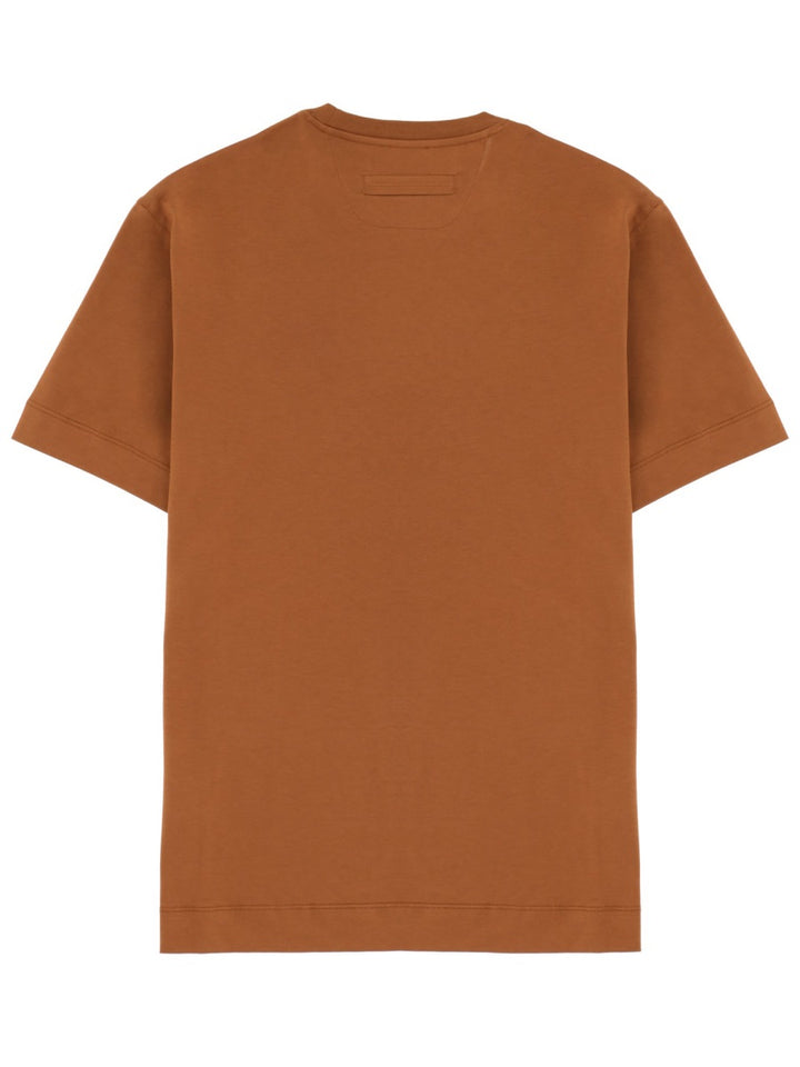 Zegna T shirts - Brown | e03c91aff5fee1df3002775b4922e7ad7c480b29