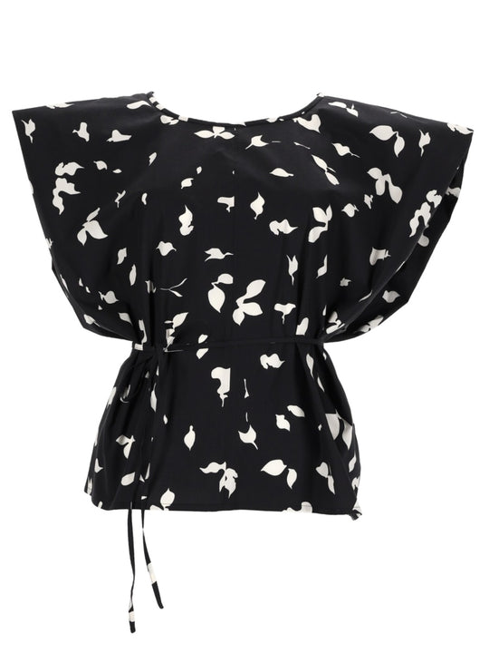 Sleeveless Top With Ribbon