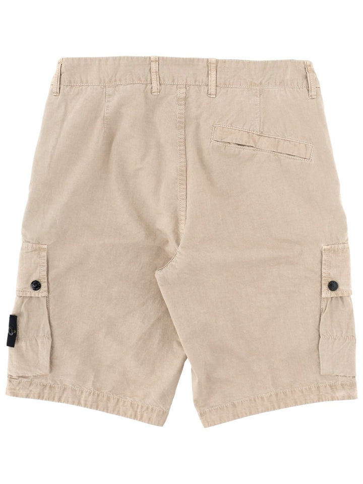 Stone Island Shorts - Beige | ca354aca2592aecfaf4afee6c40a414076399fc3