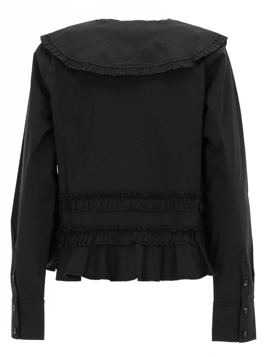 Ganni Shirts - Black | 25dbdef6f154c846b1de59d522af829d1846c3b3