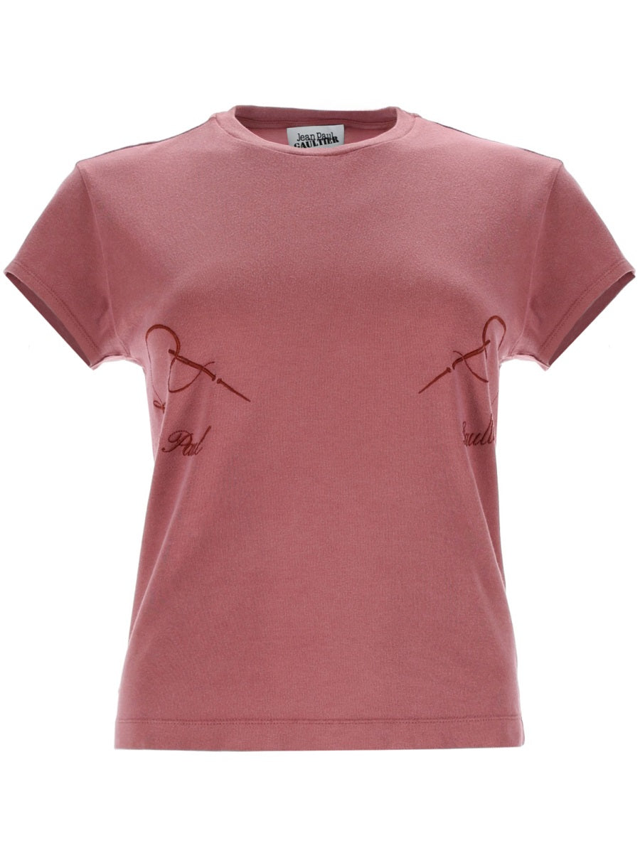 Jean Paul Gaultier T shirts - Bordeaux | 337b5e2976370bff55c8c6aab318a48ffc3a940f