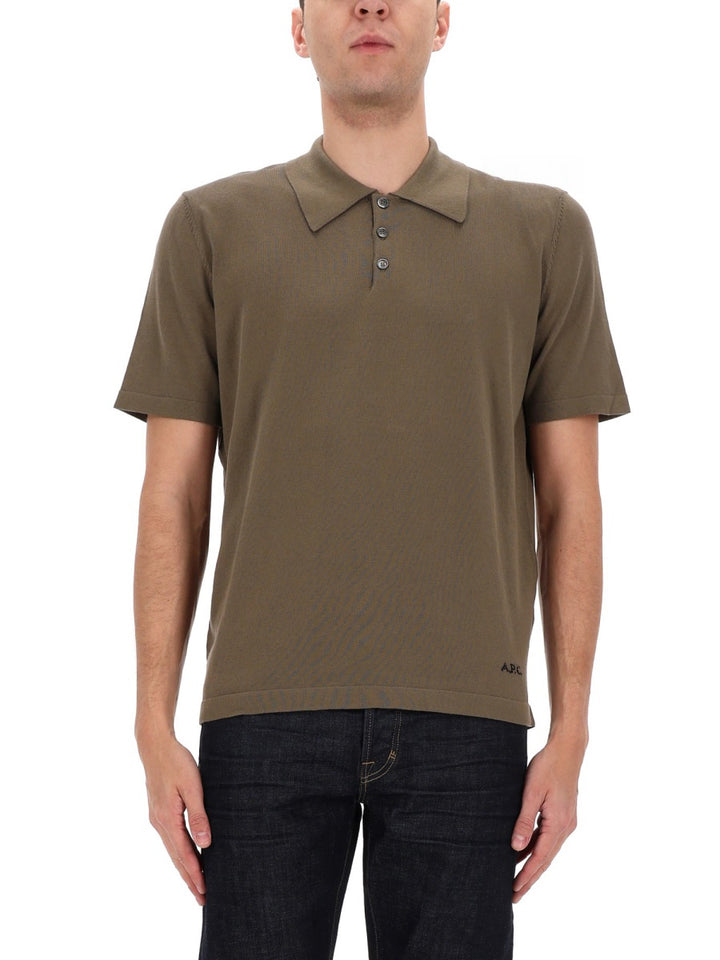 A.P.C. Polo - Green | bfb82b43a5f5a1bff965f3a3f6416446885bc163