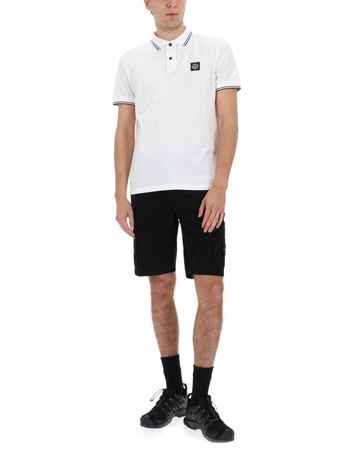 Stone Island Shorts - Black | 63608f916b9d8bffbf29fc490bd6c714a0f8309d