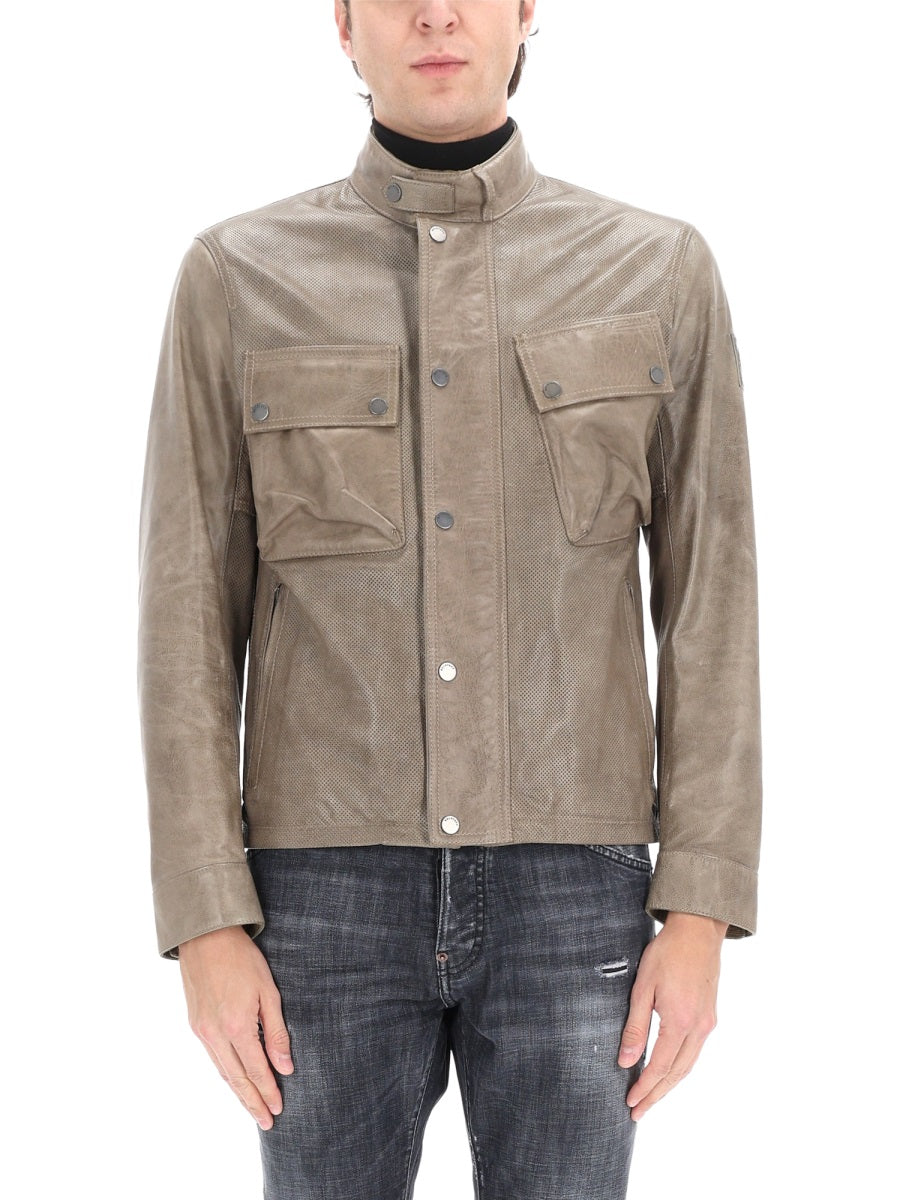 Belstaff Leather Jackets - Beige | 4177fc666f47f24b70e55de00b574c857901ebb3