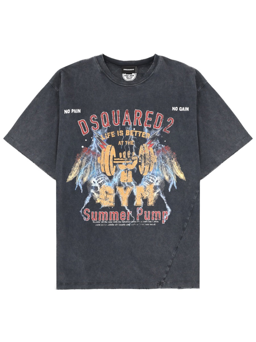 Dsquared2 T shirts - Charcoal | a2604132976dda6354d572854ace936380b8d586