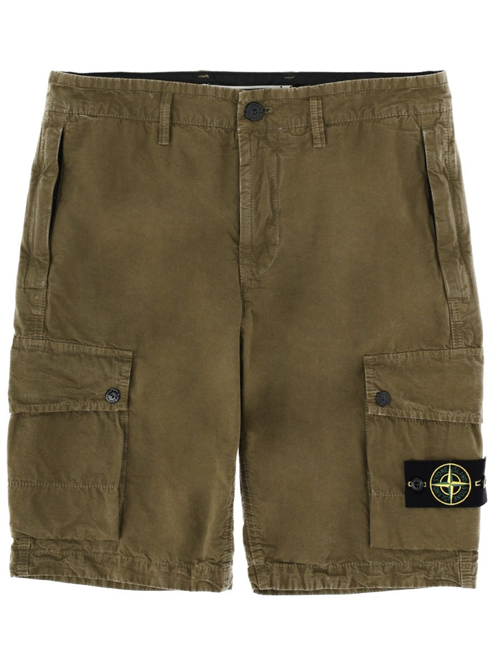 Stone Island Shorts - Military Green | a6c58e6fc907e5e1a5615bb49bfd462bf847e247
