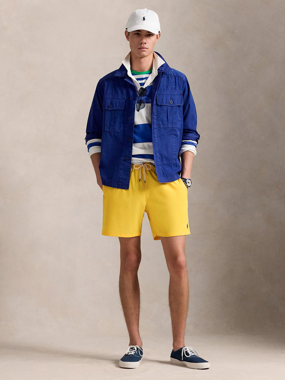 Polo Ralph Lauren Swim shorts - Yellow & Orange | 090e832f9a24672308528469c6210825884418f7