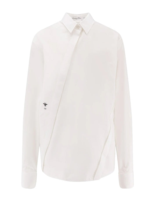 Shirt With Asymmetrical Closure