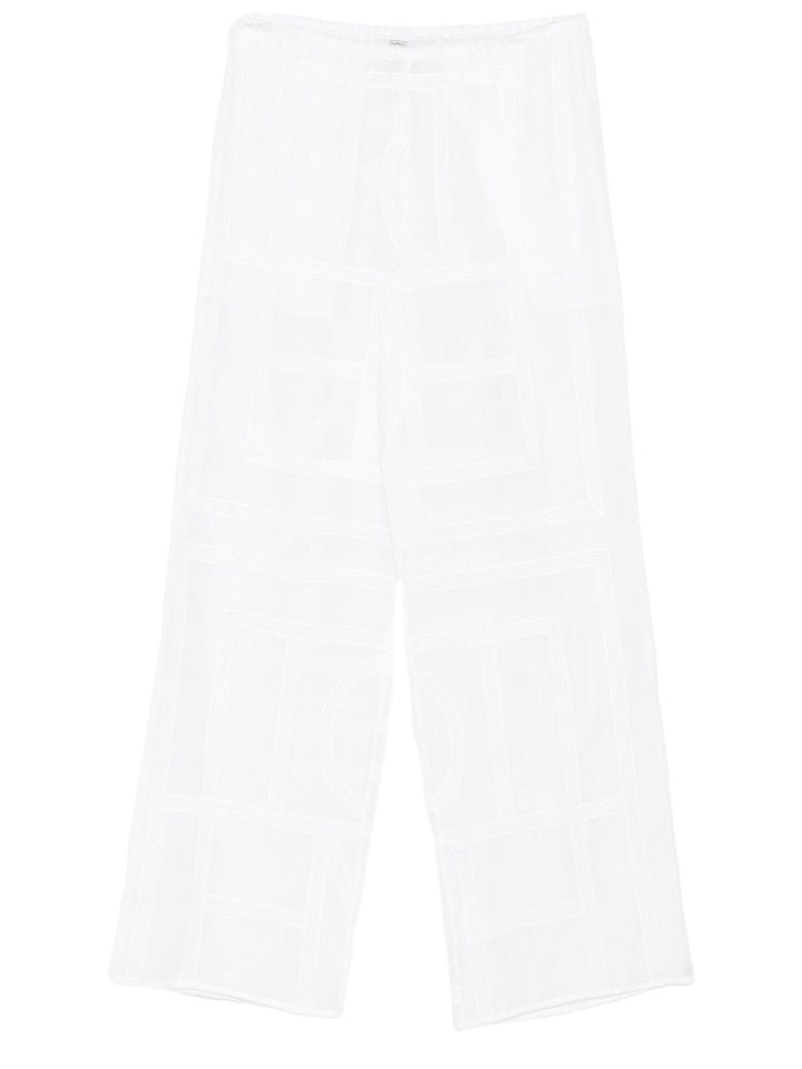 Toteme Pants - White | 02eec828e7cf16a0a85c772d74012d1723bef05a