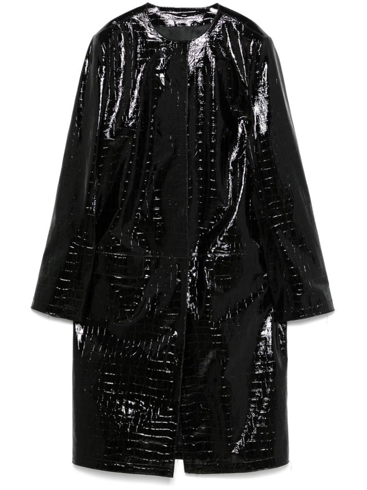 Toteme Trenches - Black | 158666ea6271ffe4552c5afe4b2193579c266fa2