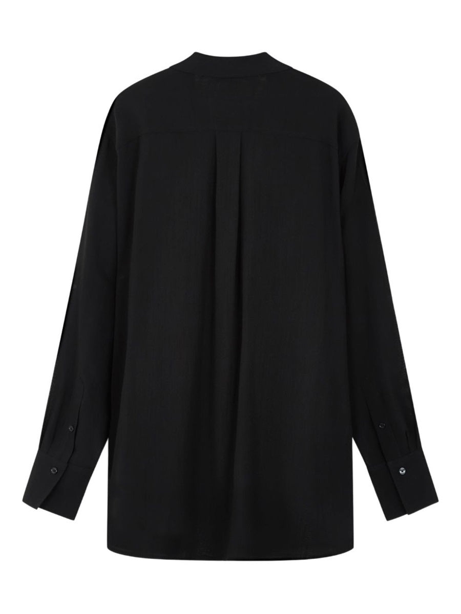 Toteme Shirts - Black | b8659399d98f75368d65101938e39e05325efe81
