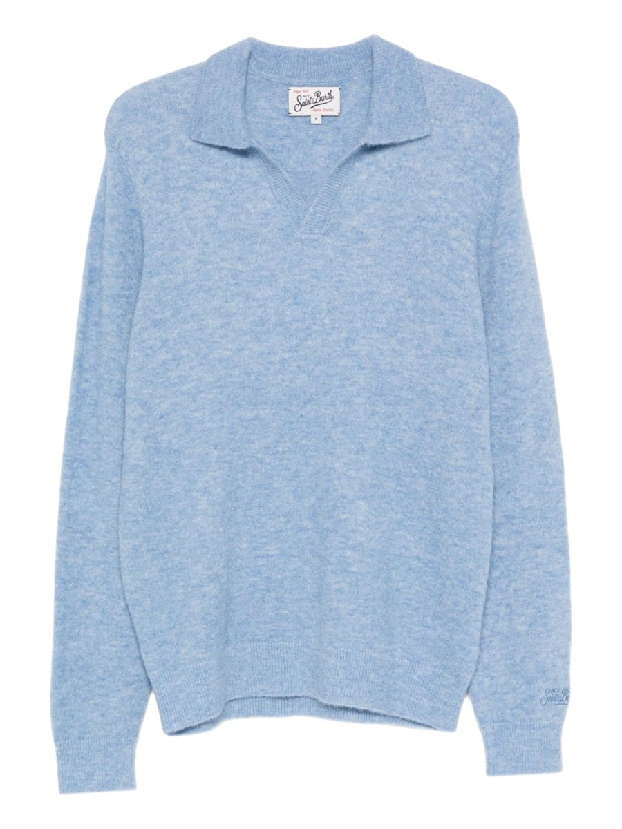 Mc2 Saint Barth Sweaters - Baby Blue | bd8e4d2704b2862048e8c8a1561a4156b8ed75d6