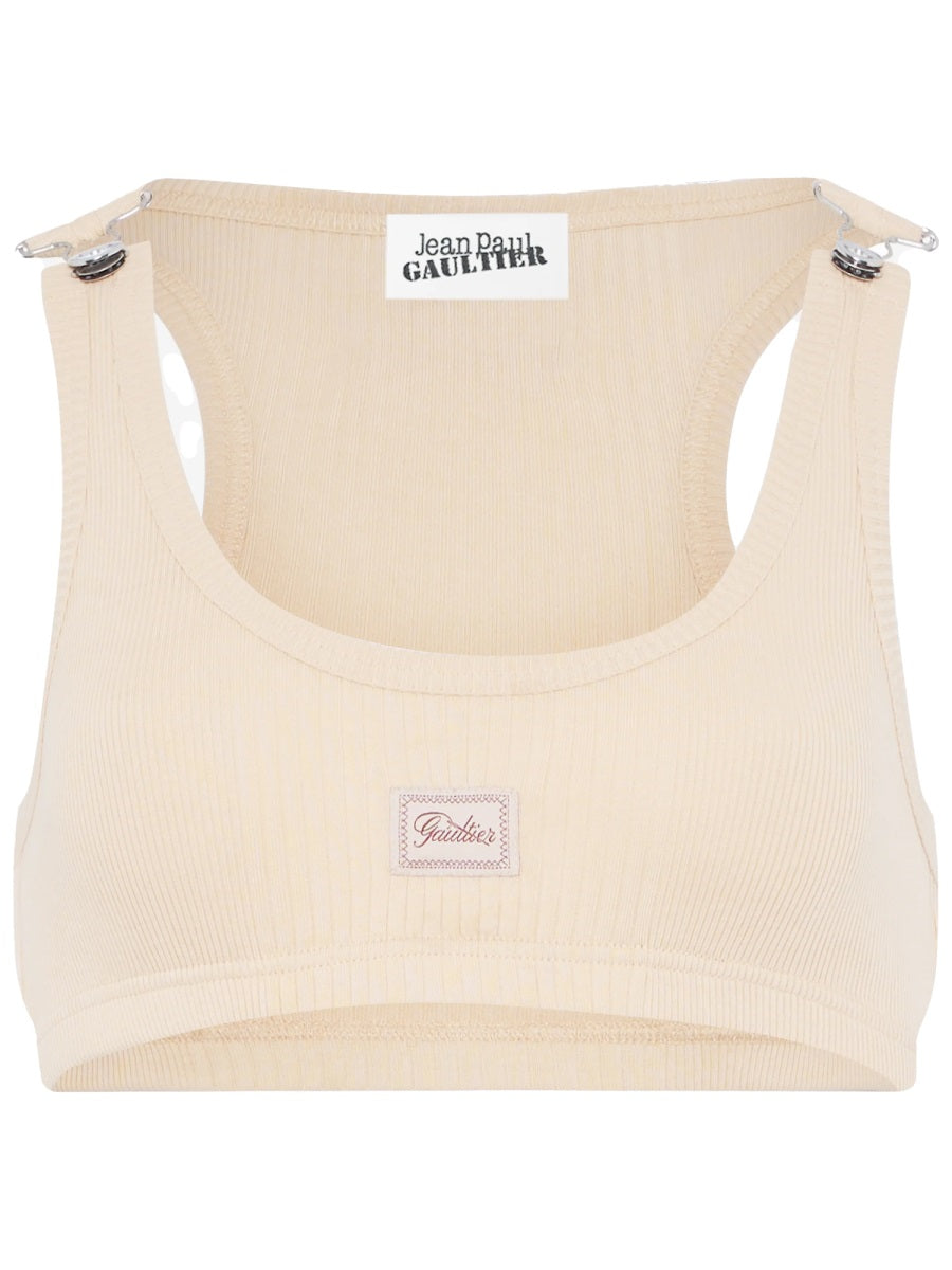 Jean Paul Gaultier Tops - Nude | 2444697d8dfd552fd99a3344b75e92210cadca56