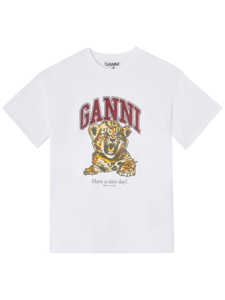 Ganni T shirts - White | 2aa58d7055e3cc89947043bb5a71b9146bc866f3