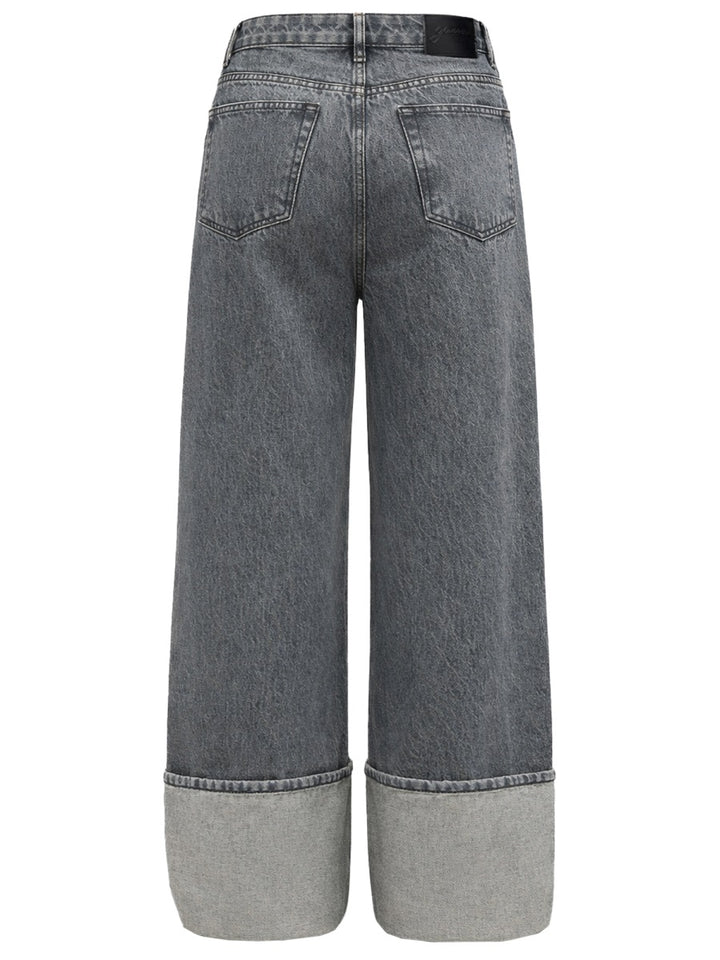 Ganni Pants - Charcoal | a111cd3c6f26ca4feffa45e540558737766ece2d