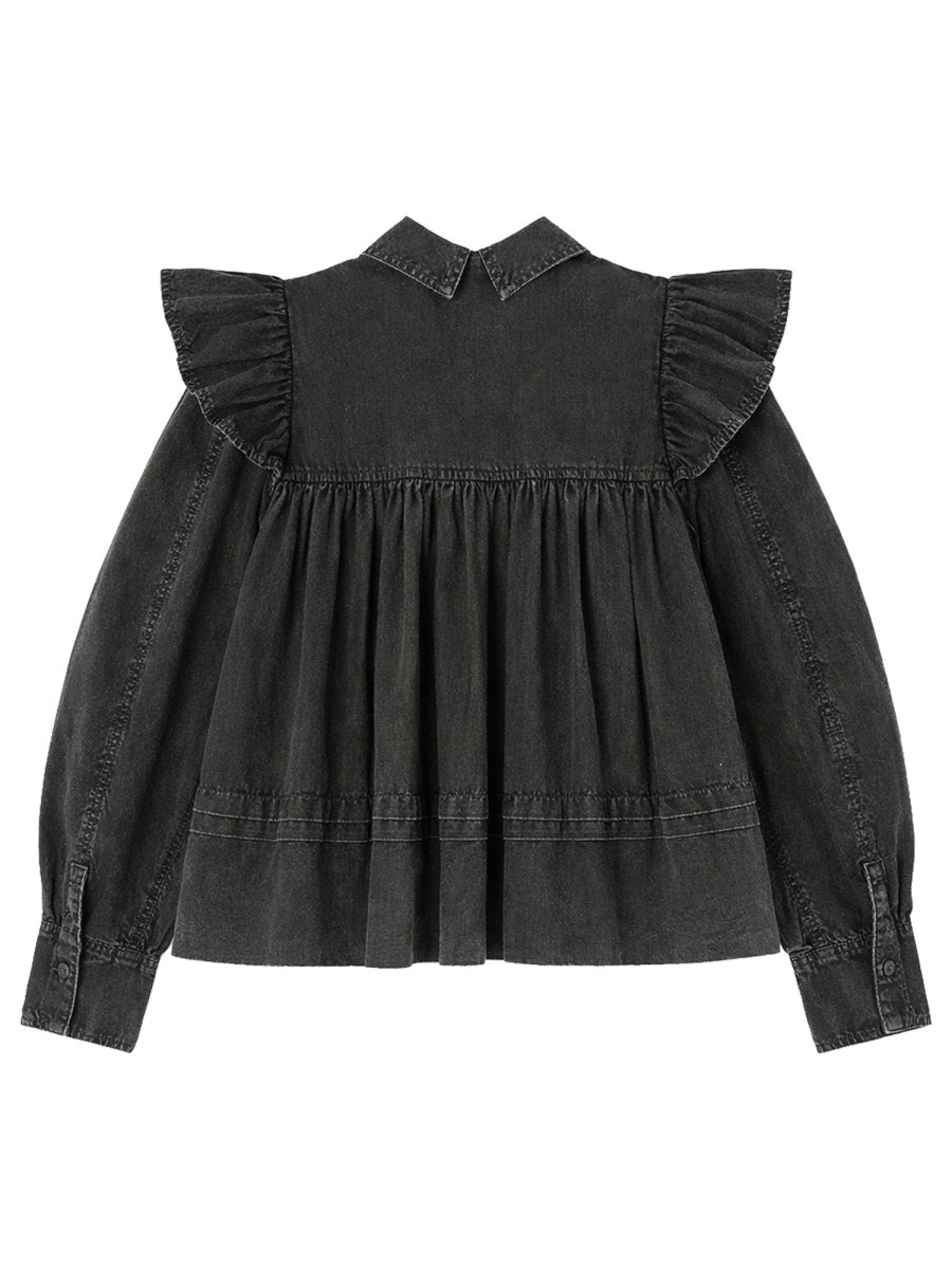 Ganni Tops - Black | 16b70698874cb9be47d87b939a21ba6ac7c2f3d6