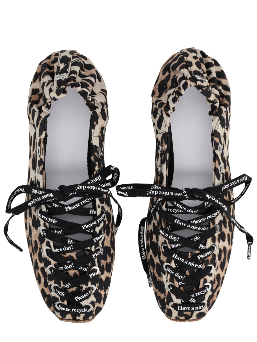 Ganni Flat Shoes - Animalier | fb590c9056e3907dd54f2e81fe93e352c64a1ca6