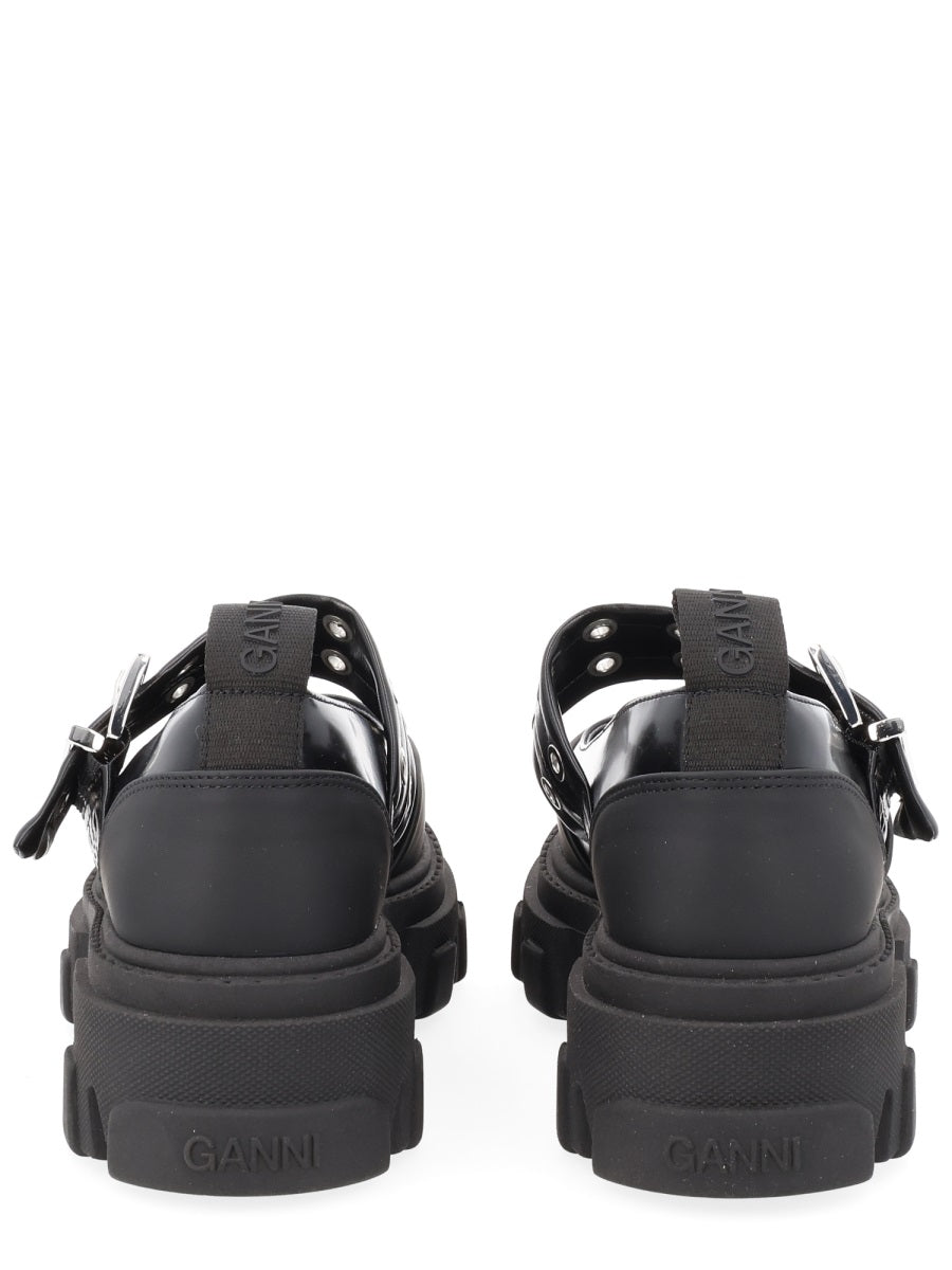 Ganni Flat Shoes - Black | 867a896df7dbcb8414f544edc81e295b708f7948