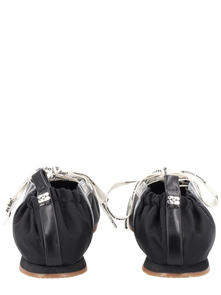 Ganni Flat Shoes - Black | cb352ccae8fbcc8288983f50e69b0e79efb55455