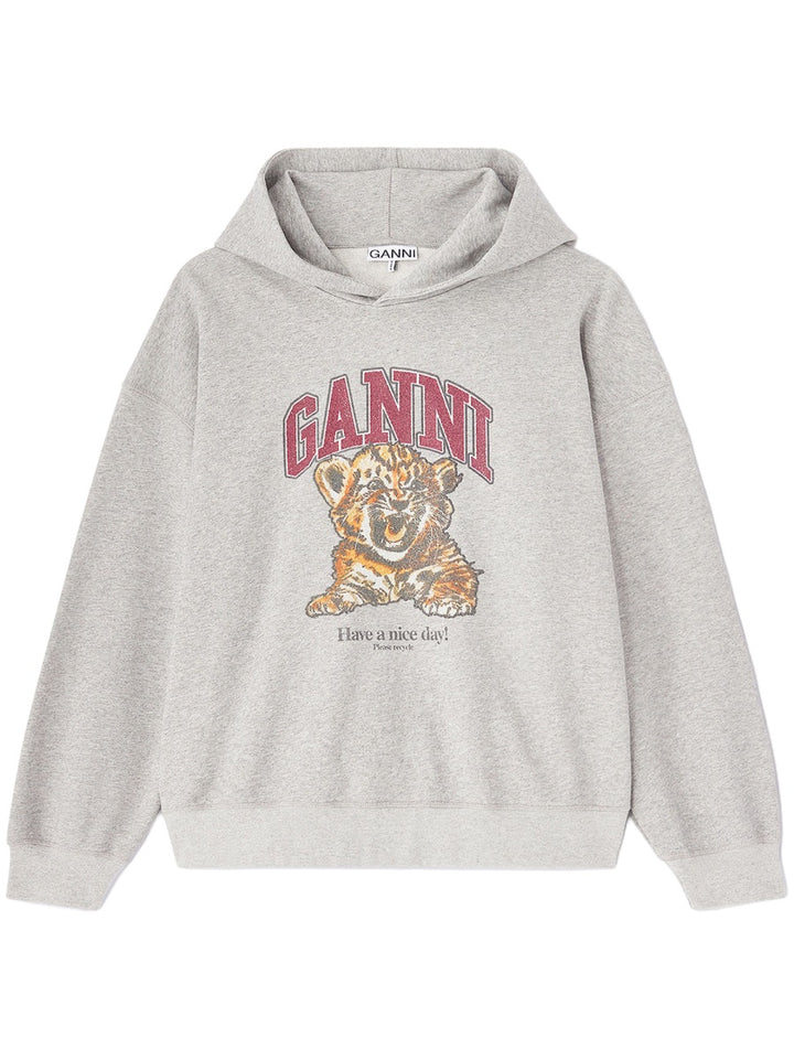 Ganni Sweatshirts - Grey | 1f1c9a905ac3796eb88c3bd097618790ea62fbc6