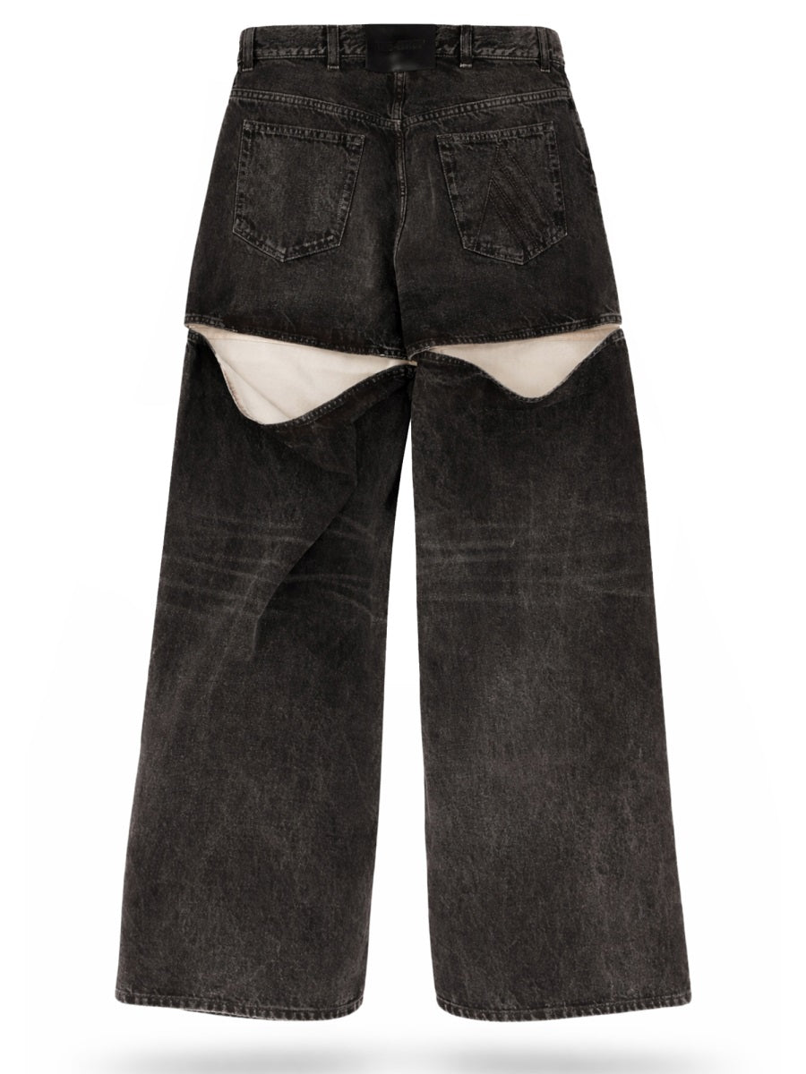 The Attico Denim - Black | 749b30e826228e74b8f2112941e3d7884b4bf1db