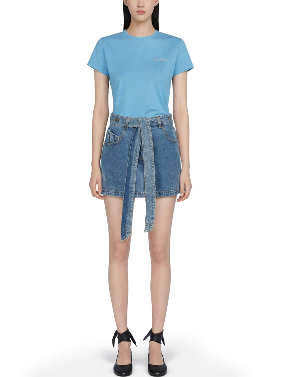 The Attico Skirts - Denim | 3e0135bbb5ab9c9a37f93cc55de8d60e0a913974