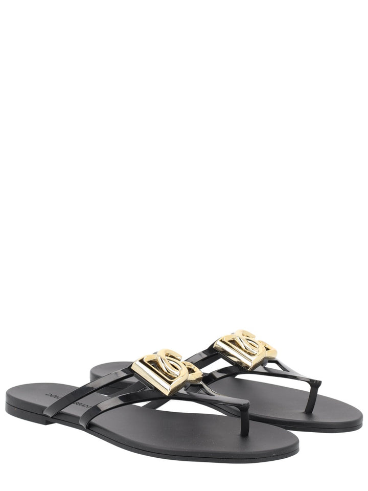 Dolce & Gabbana Sandals - Black | 0a44261b8c0696acdff96cb681e8b27098e72b9a