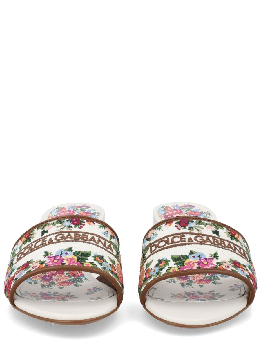 Dolce & Gabbana Sandals - White | a47df2f19e9e45801ef6c39edf8e3c8c681fa1ae