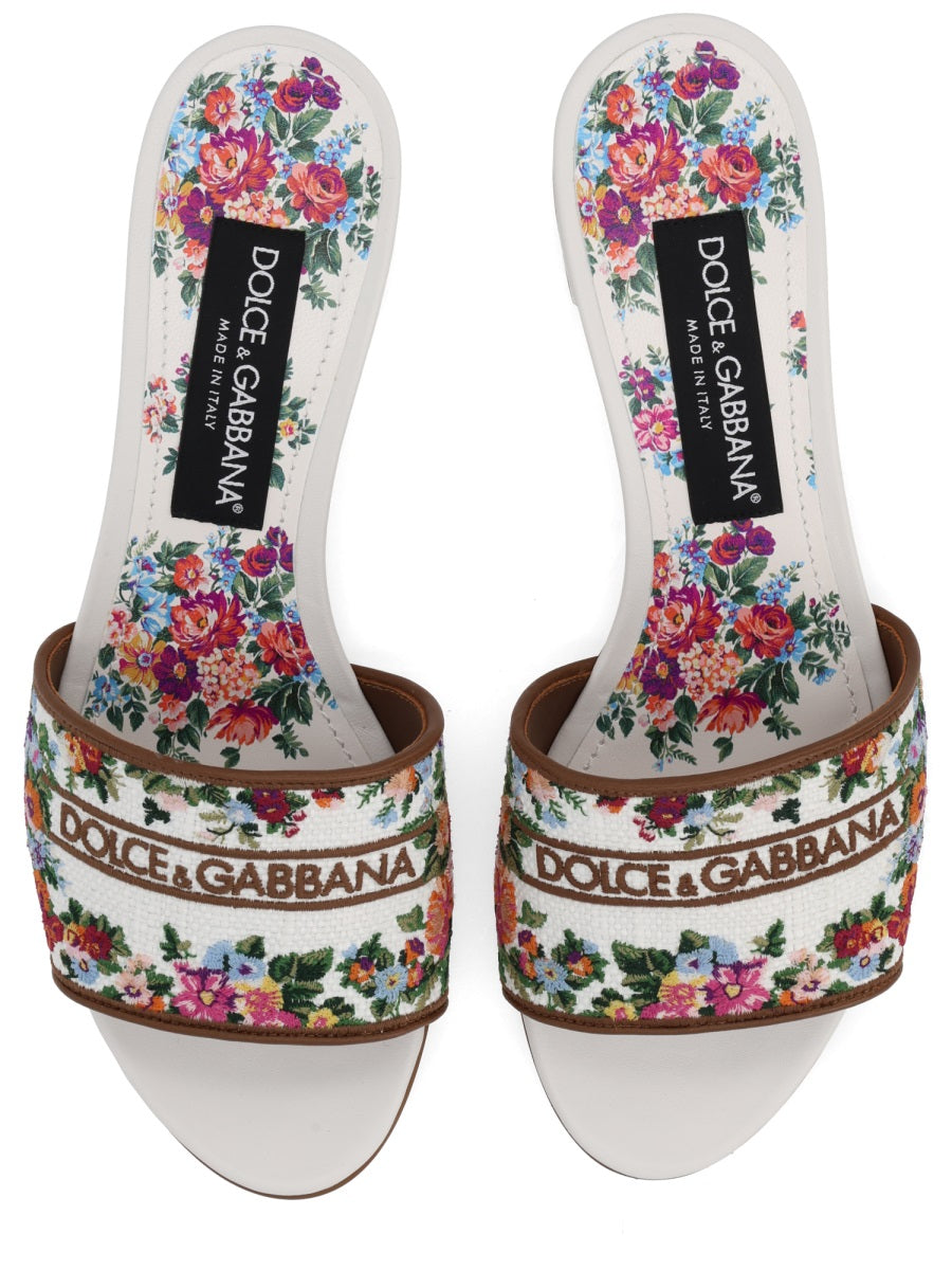 Dolce & Gabbana Sandals - White | 8f5bf0e2d1cdbd215c1ff528b63f81093a01bcd2