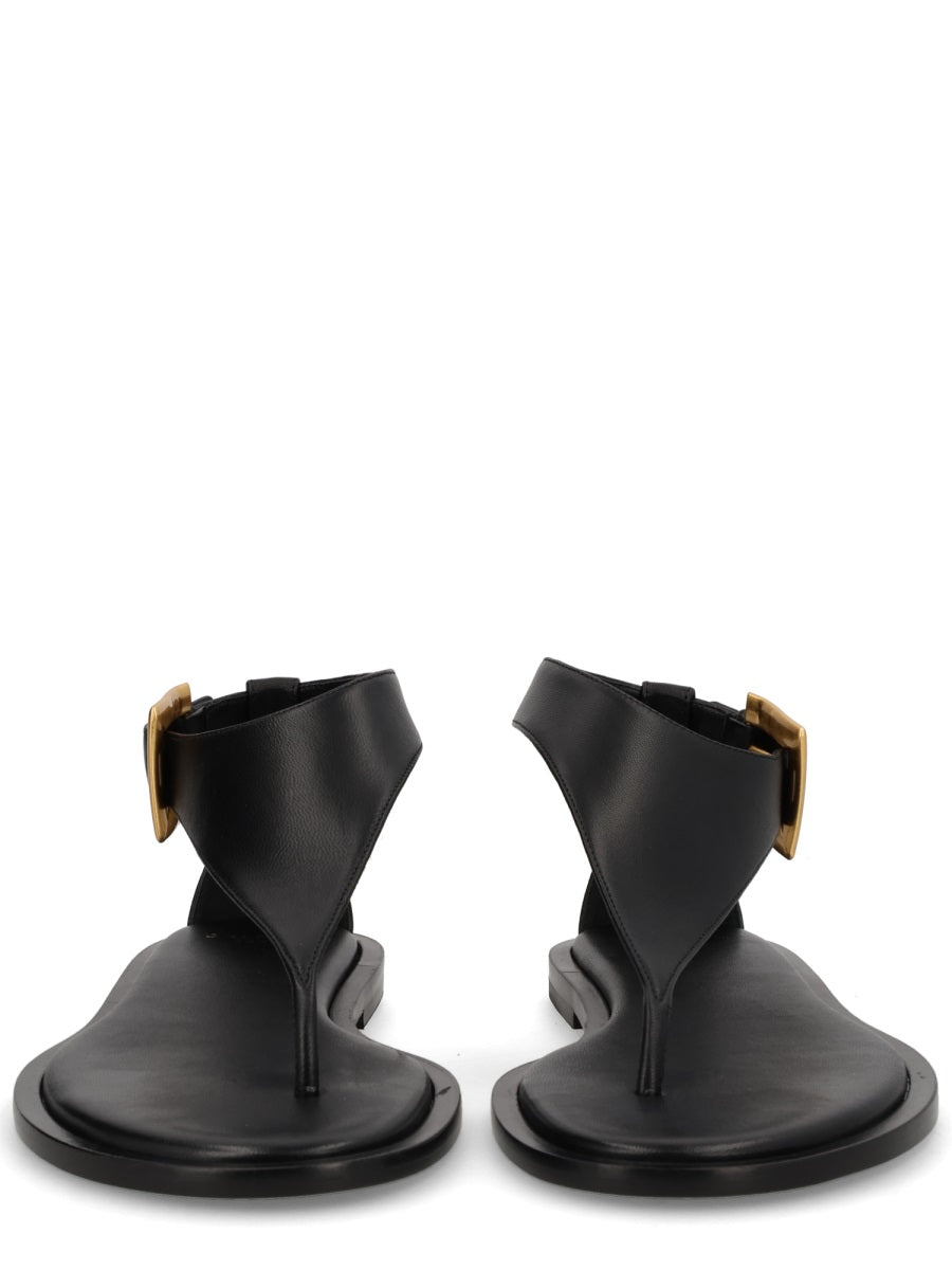 Balmain Sandals - Black | 3c201ea380501b6391822871a21b8a388e3f4597