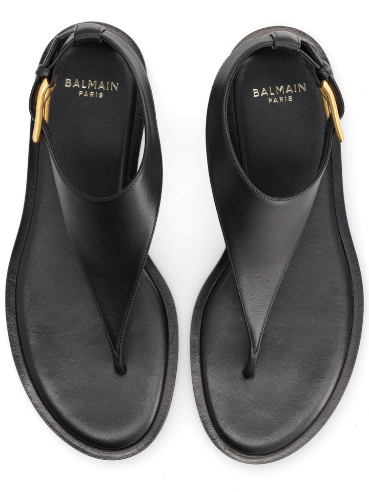 Balmain Sandals - Black | 680ad6cb9d1f8abf4ee3447c036f2568cc83ae75