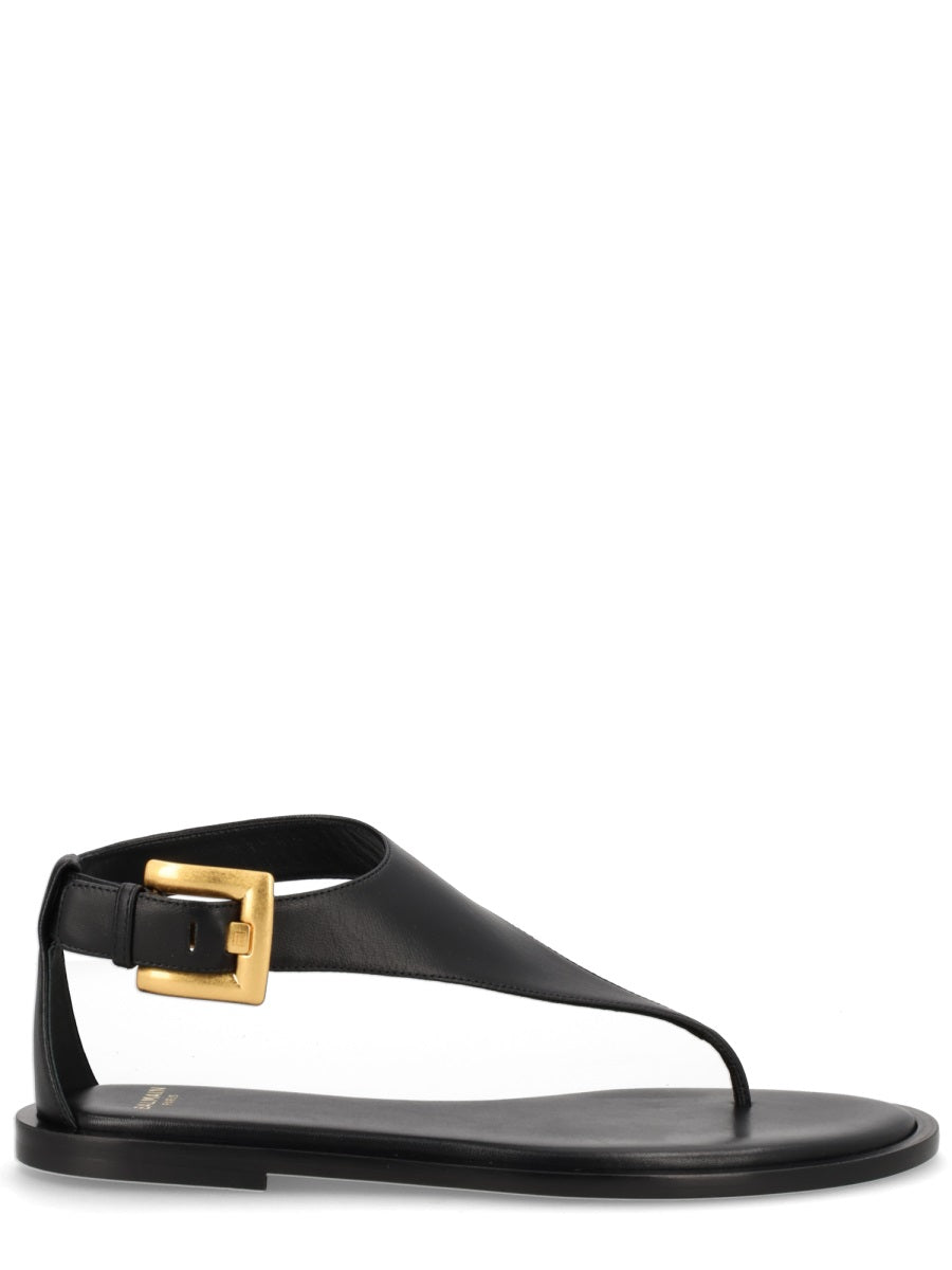 Balmain Sandals - Black | b9143696fff15d178e6e2376a1d6475c27c9a415