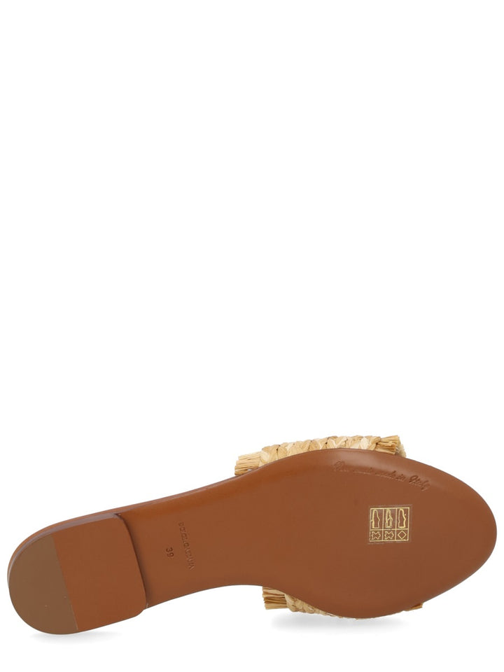 Dolce & Gabbana Sandals - Beige | 98e2ca9af8ef6fa9b9afb0d69c3b7b959471f622