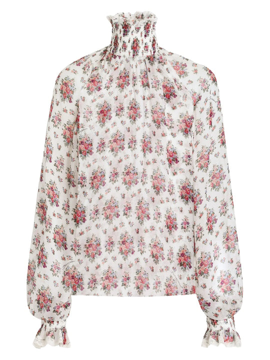 Floral Print Blouse